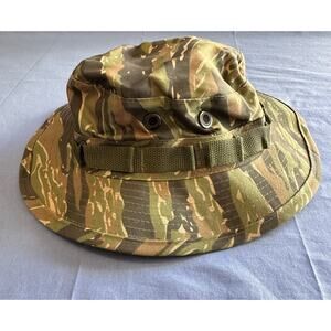 Military Bucket Camo Sun Hat Size 7 1/4